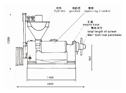 榨油機結(jié)構(gòu)